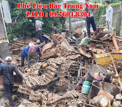 Thu mua phế liệu sắt  thép giá cao