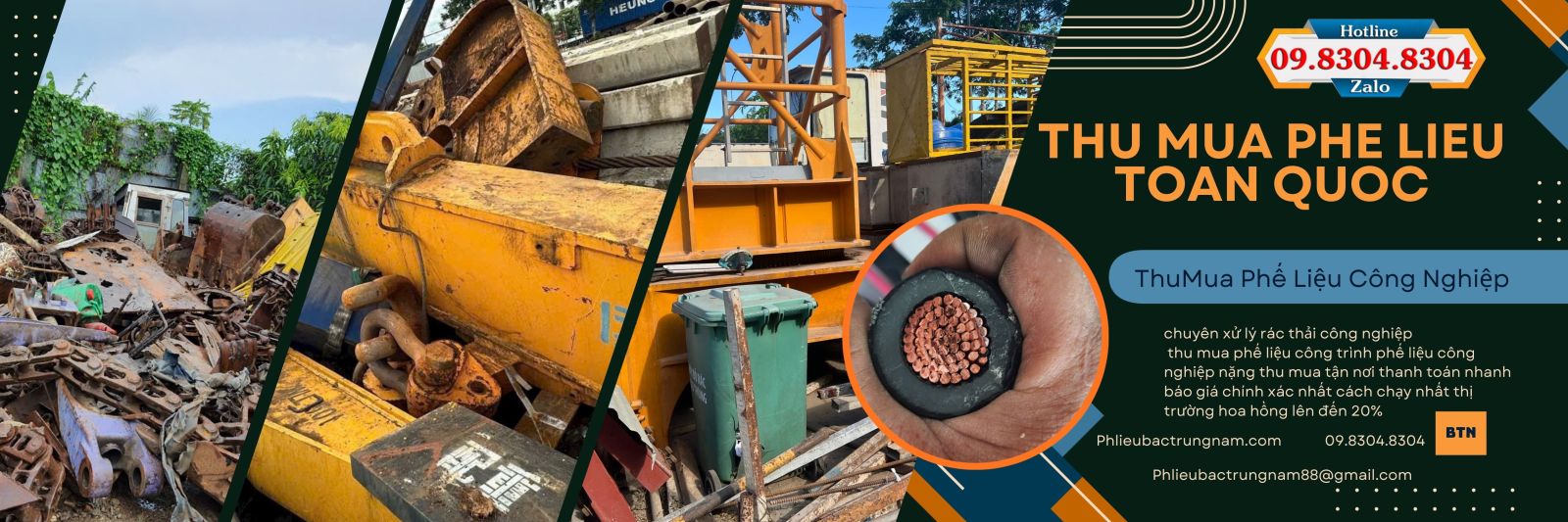 báo giá thu mua phế liệu