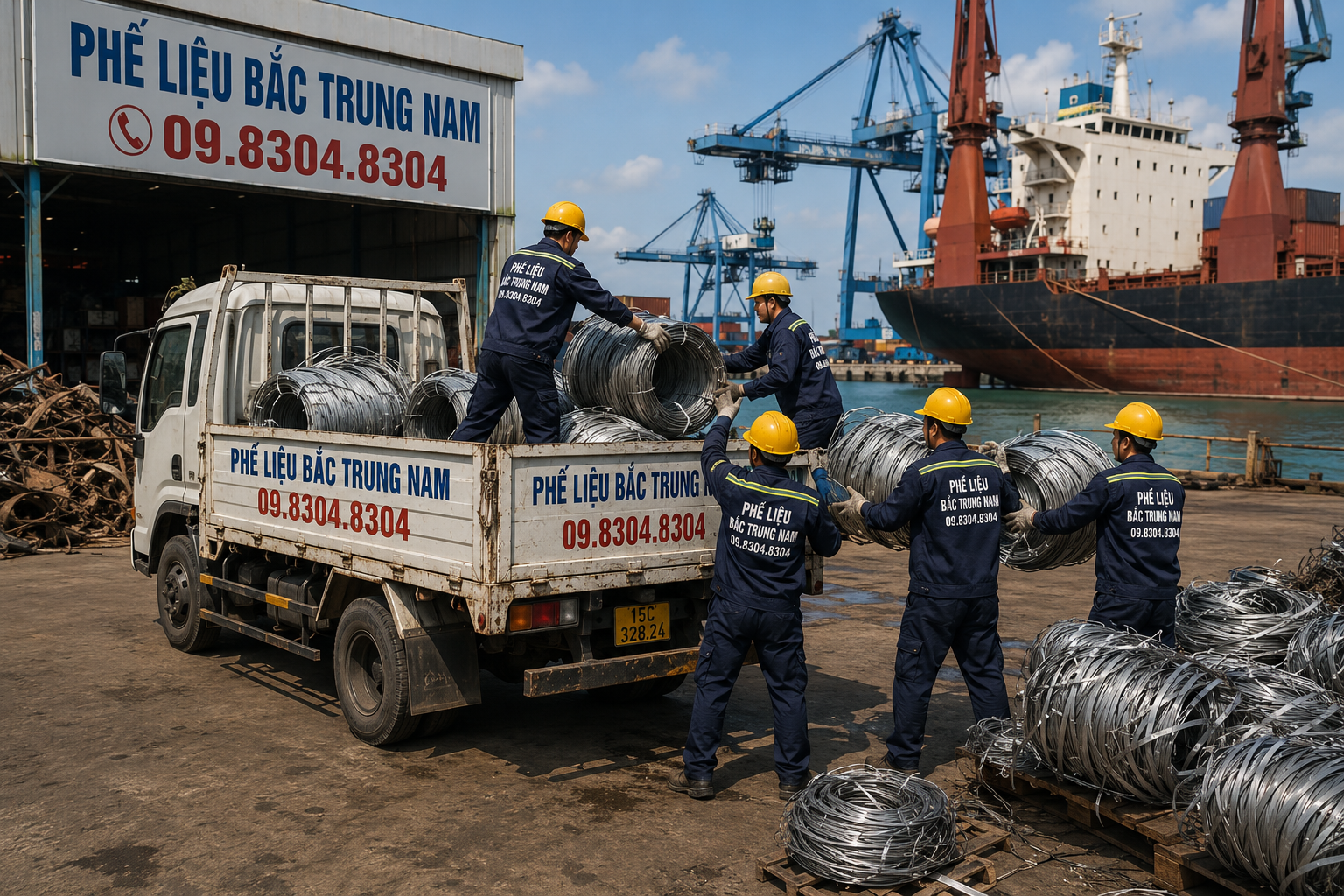 Sắt Thép phế liệu