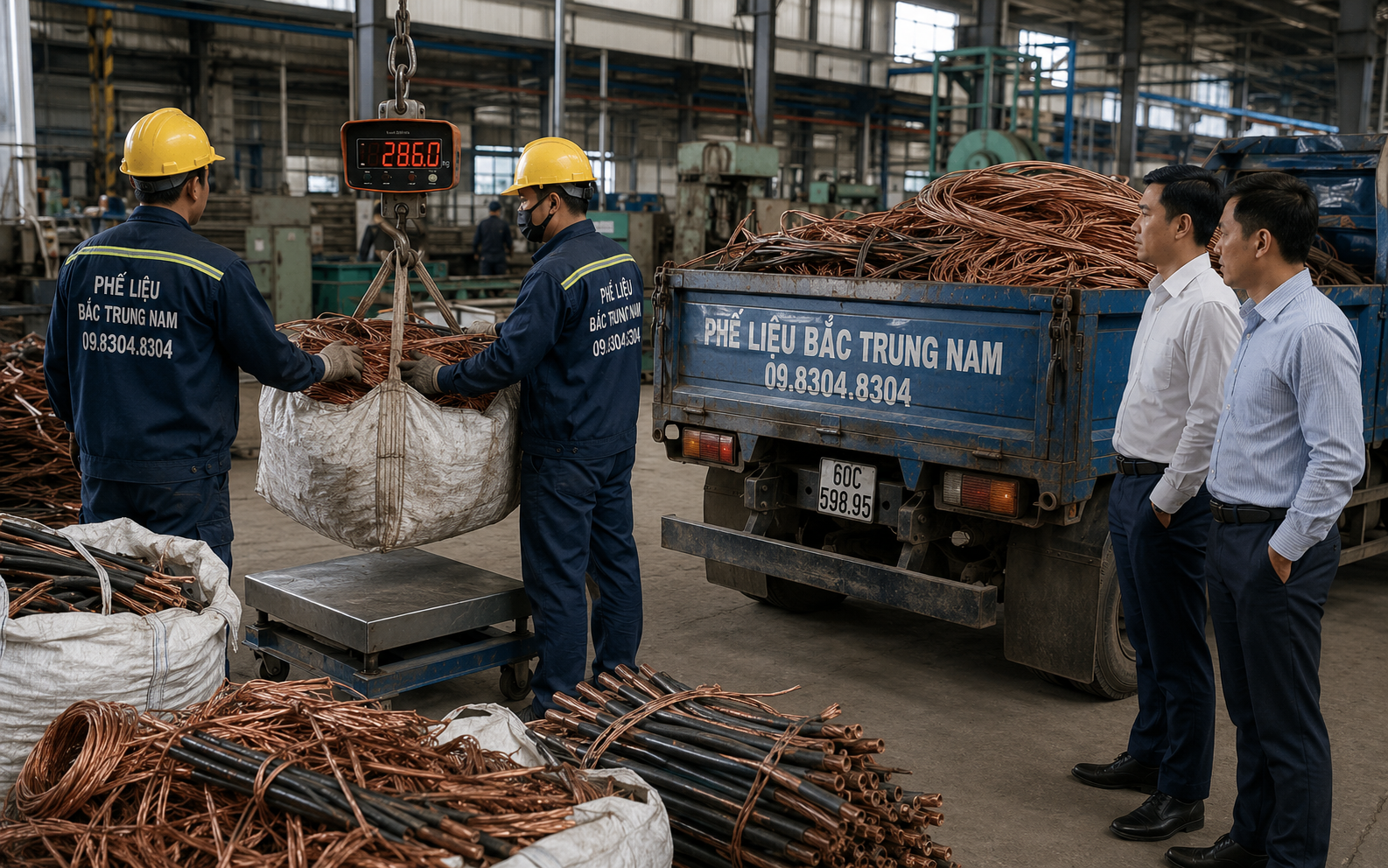 thu mua phế liệu tận nơi giá cao