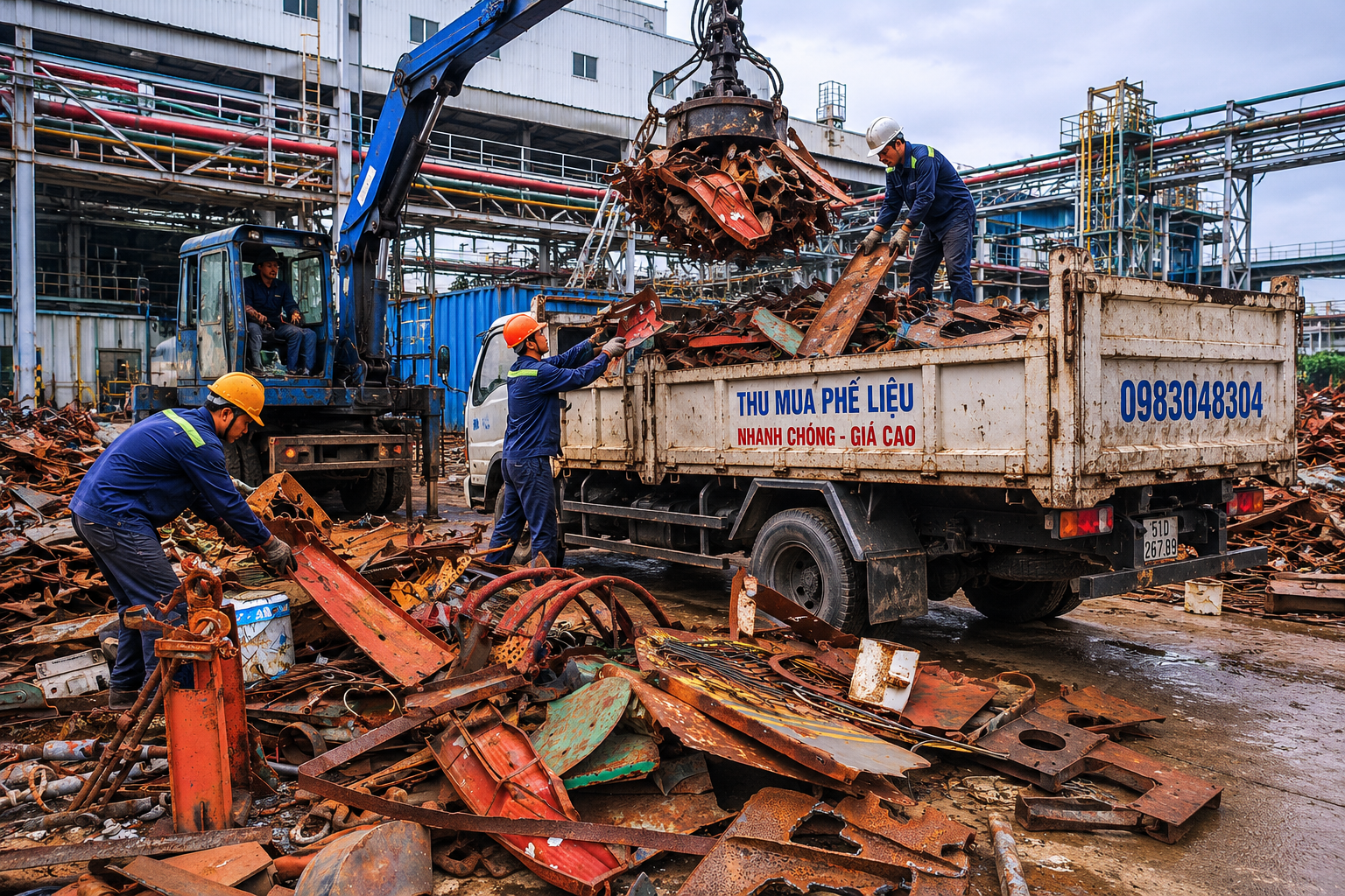 thu mua phế liệu tại quận 10